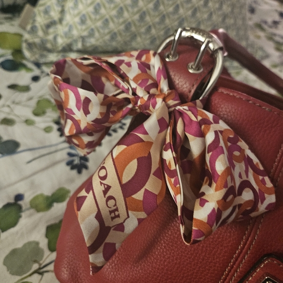 Tignanello Red Handbag - Picture 9 of 10